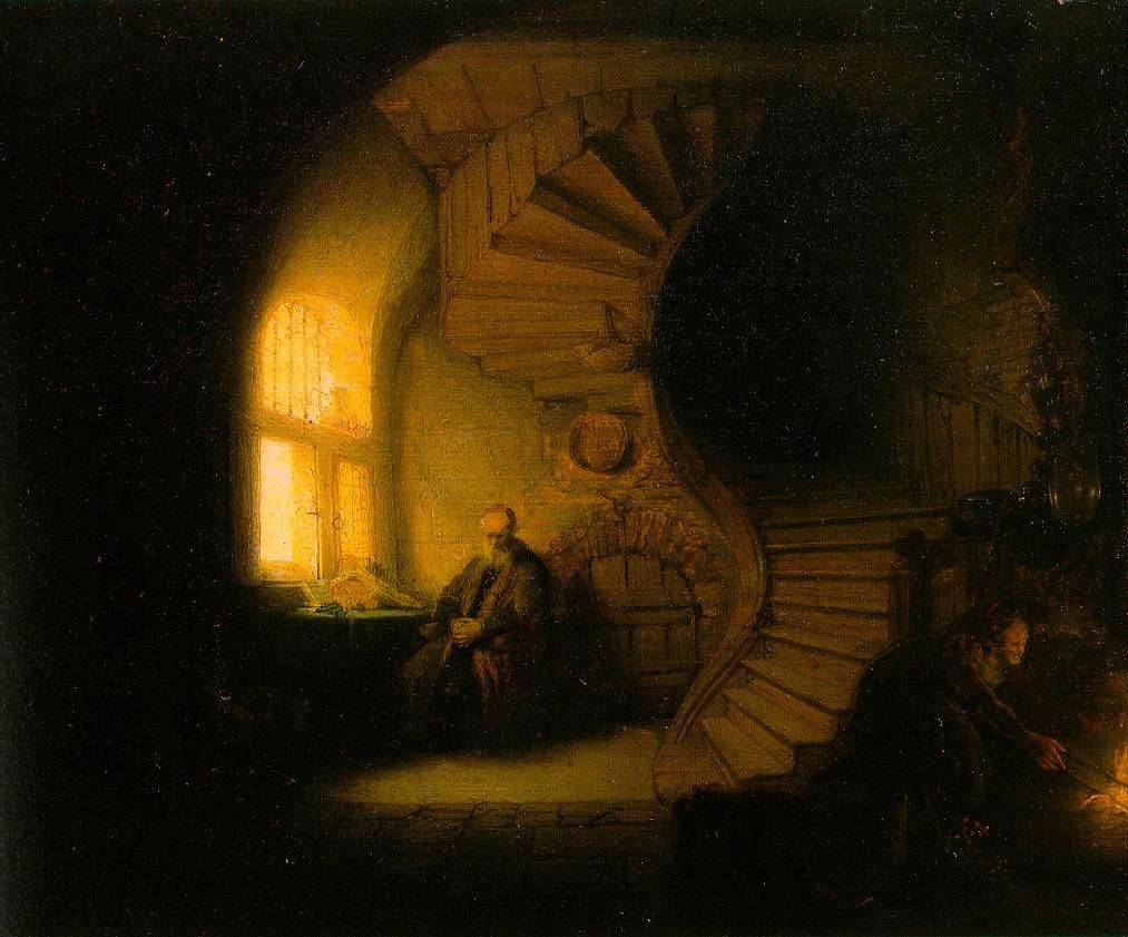 Rembrandt’ın eseri “Philosopher in Meditation” (1632)
